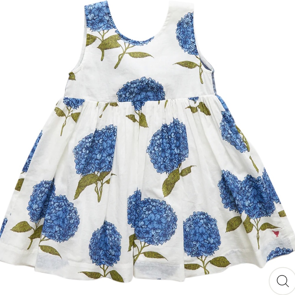Pink Chicken Hydrangea Dress *worn one time